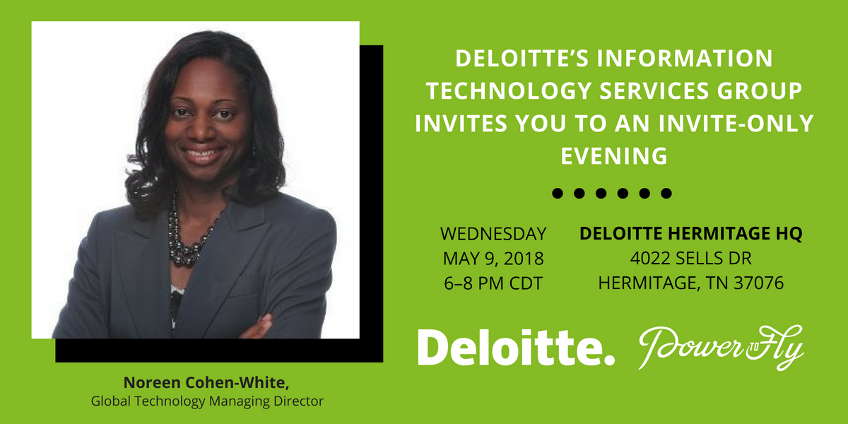 Deloitte’s Information Technology Services Group Invites You to an Invite-Only Evening