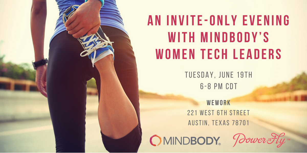 An Invite-Only Evening with MINDBODY’s Women Tech Leaders