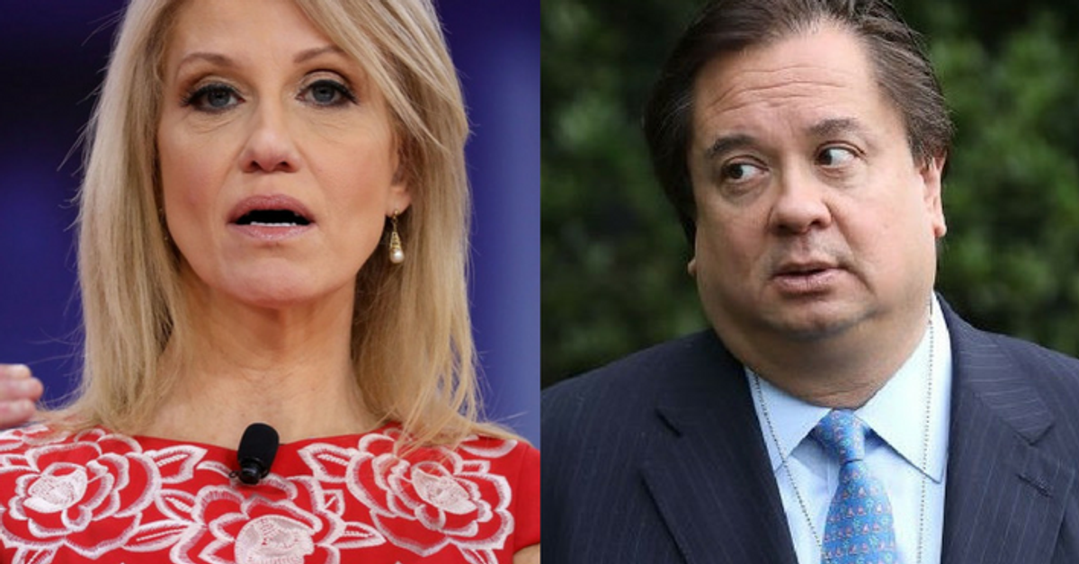 Kellyanne Conway's Husband Just Tweeted Poll Results That Question Whether Donald Trump Can Win a Second Term