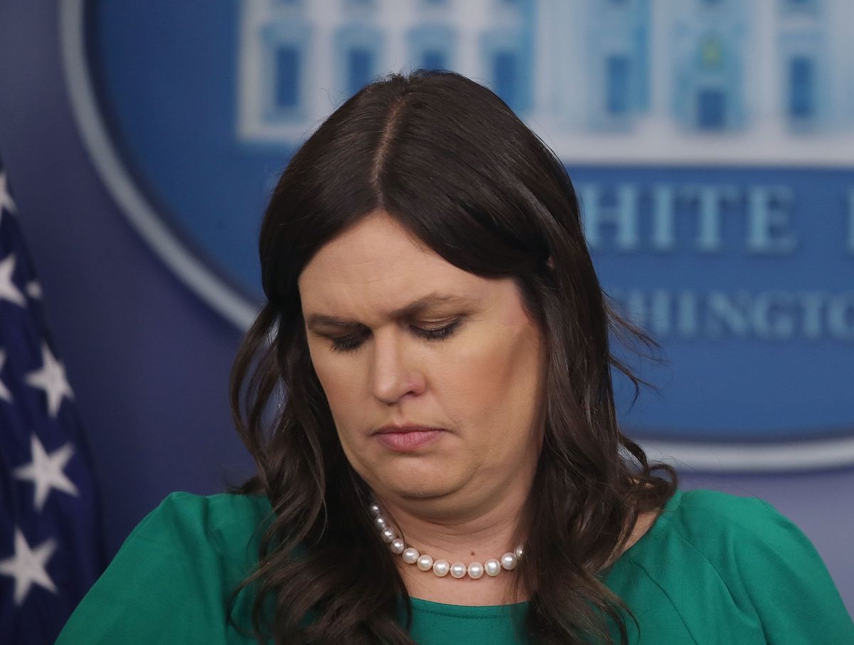 Sarah Sanders Berated White House Staffers After McCain Joke Snafu—But Not About The Tasteless Joke