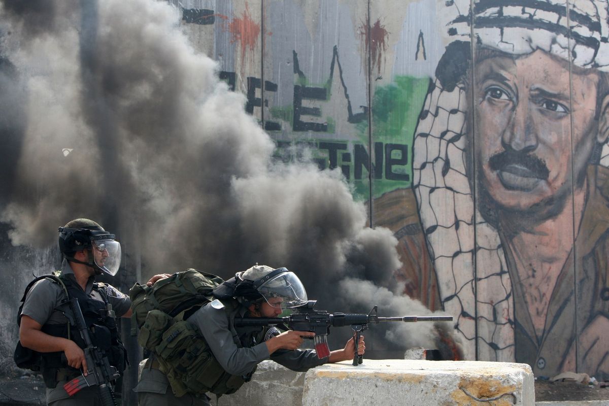 Fighting Breaks Out Between Israel And Palestine