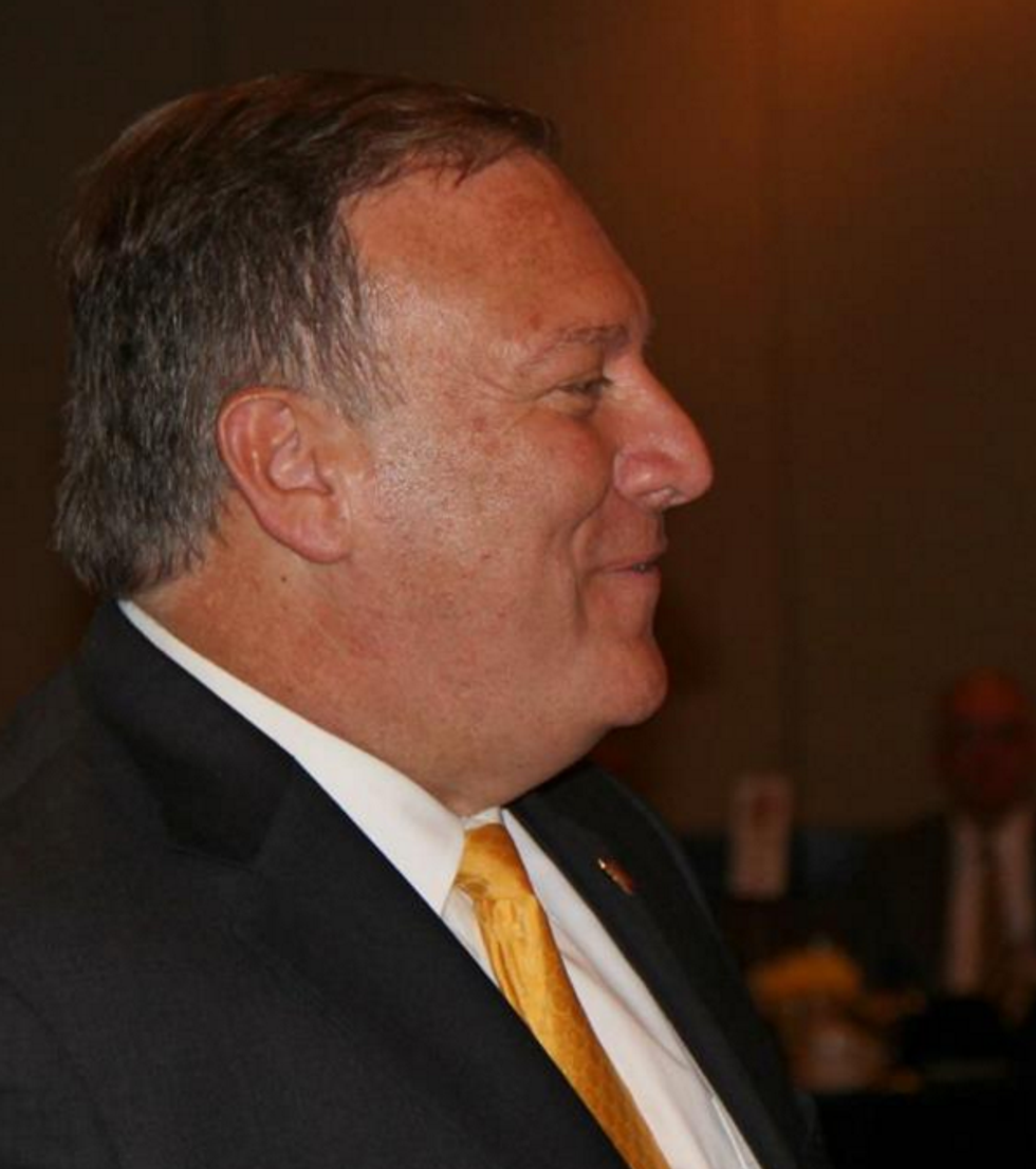 Mike Pompeo Running CIA From Warm, Safe Office Inside Donald Trump's Butt