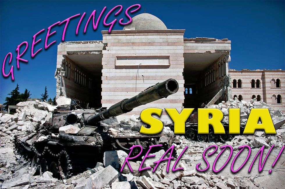 Syrians Are Just Dying To Tell You Something! Wonkagenda for Wednesday, December 14, 2016