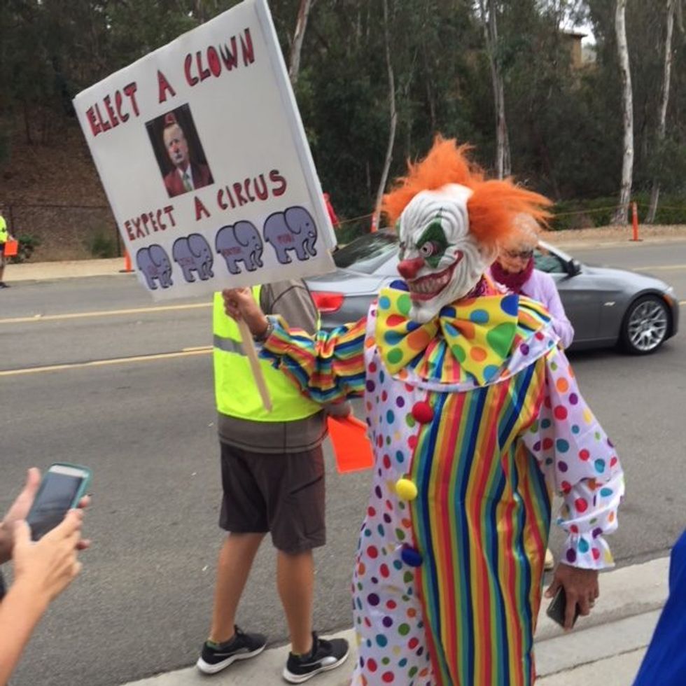 A Children's Treasury Of 600 Cosplaying San Diegans Yelling At Darrell Issa And Trump!
