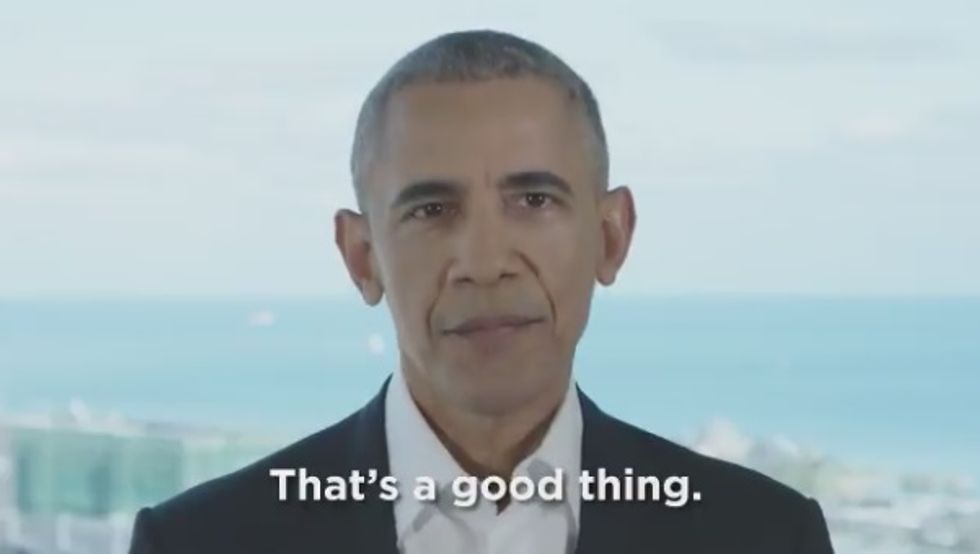 Here's Barack Obama, A Real President, Reminding YOU To Sign Up For Health Insurance