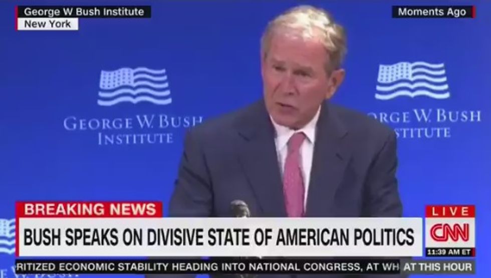 This 'George W. Bush' Fellow's Ideas Intrigue Us, But We Still Don't Want His Newsletter