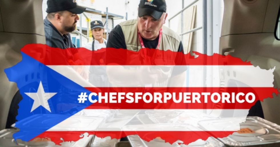 José Andrés And Crew Of Hundreds Serve One Million Puerto Rico Meals, Skip The Paper Towels