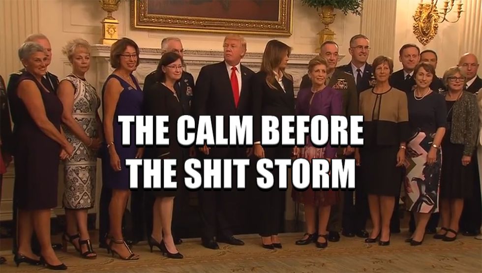Trump Mindlessly Threatens WWIII (AGAIN). Wonkagenda For Fri., Oct. 6, 2017