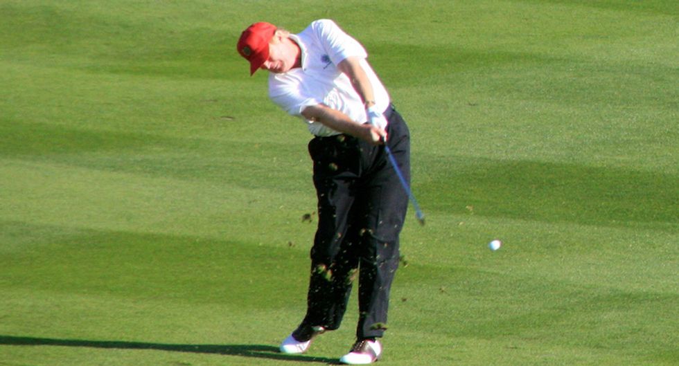 Trump Takes Break From Golfing To Tweet Asshole Things At The Mayor Of San Juan