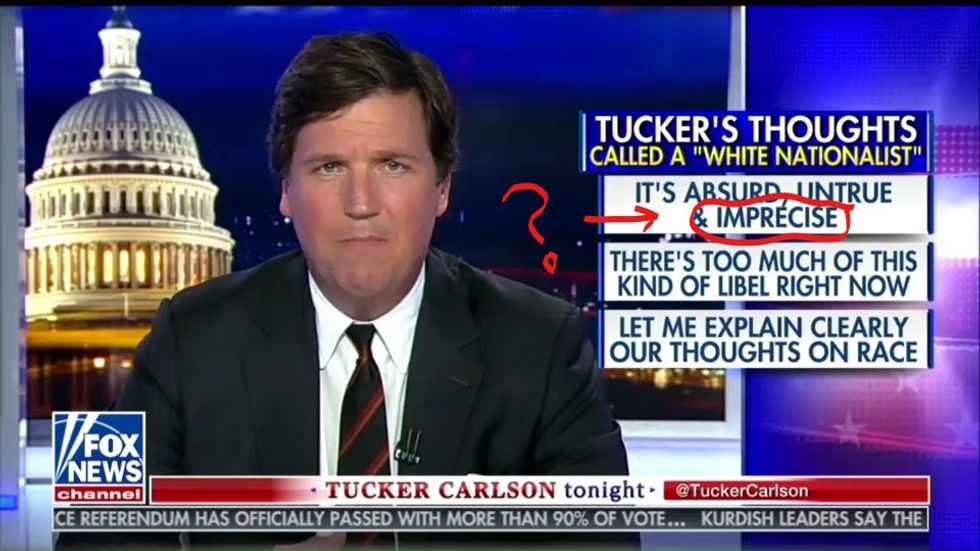 Tucker Carlson Now Being Gross And Weird About The Jews