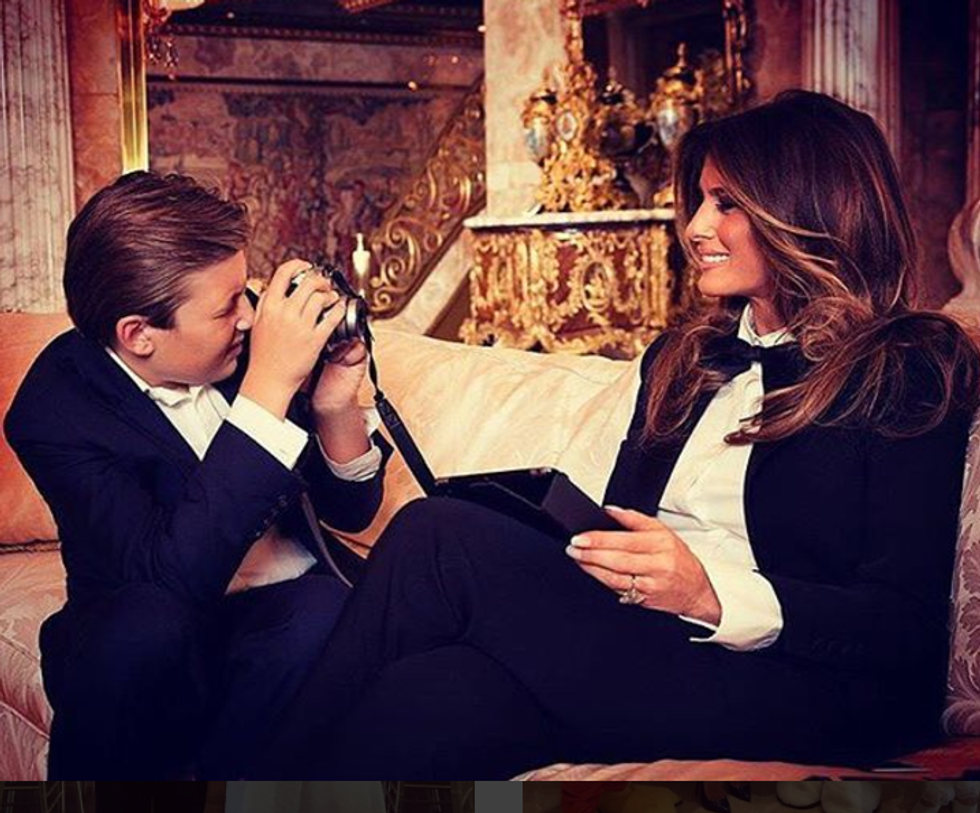Daily Caller Fashion Police Cordially Invited To STFU About Barron Trump