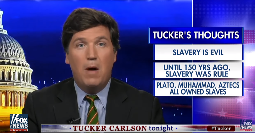 Oh Go Fuck Yourself With A Tiki Torch, Tucker Carlson