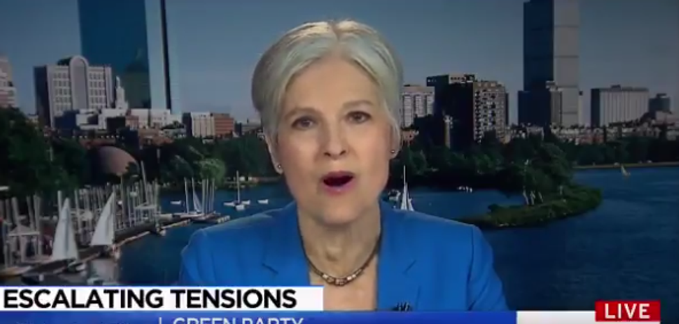 Jill Stein Steps On Own Dick For Two Solid Minutes, And It Is BREATHTAKING