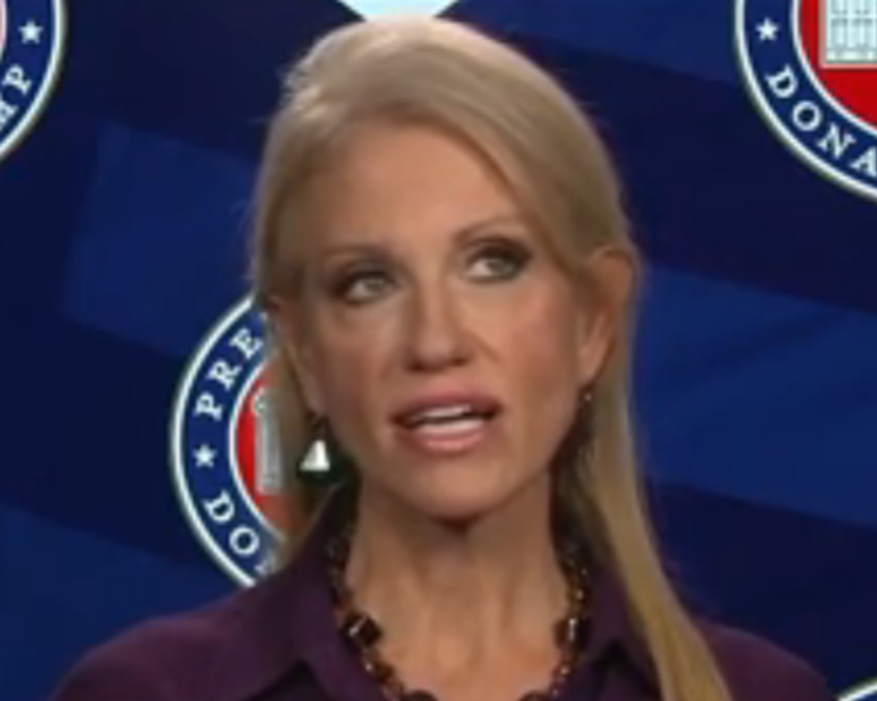 Kellyanne Conway Would Like Cops To Arrest Reporters *Tomorrow* Please, After She's Gone