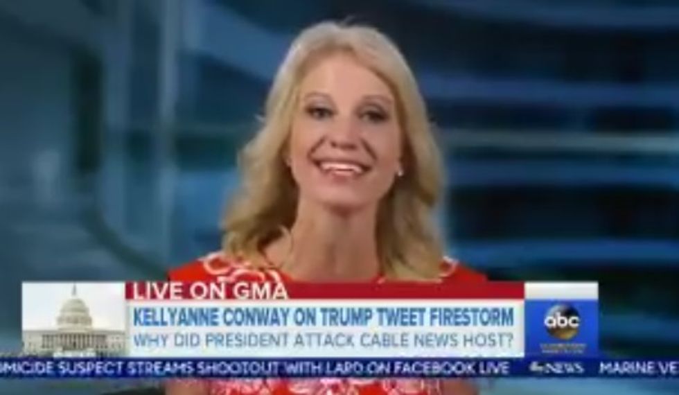 Kellyanne Conway Furious Sexist Media Sexist To Sexist Donald Trump's Nonexistent Tax Plan