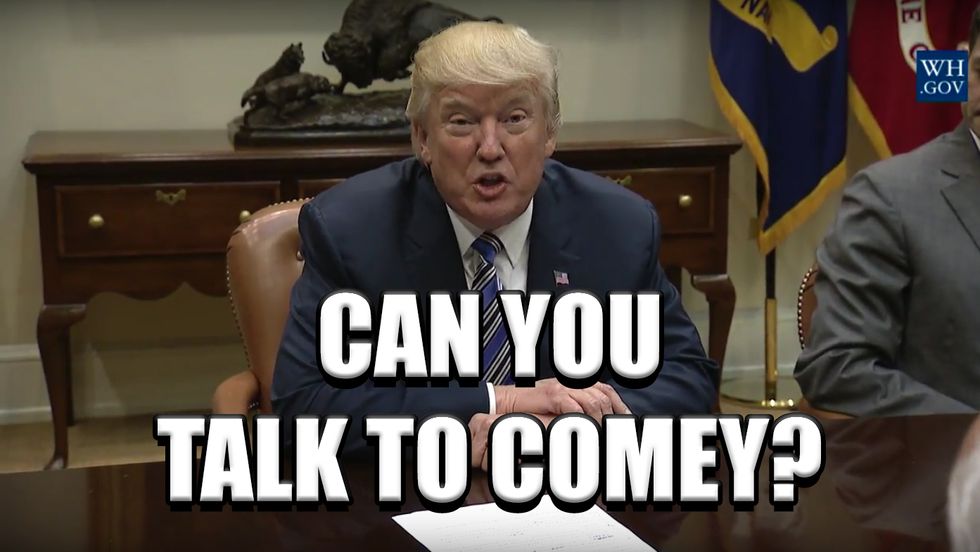Trump Tried To Reach Out And Touch Intel Chiefs. Wonkagenda For Wed., June 7, 2017