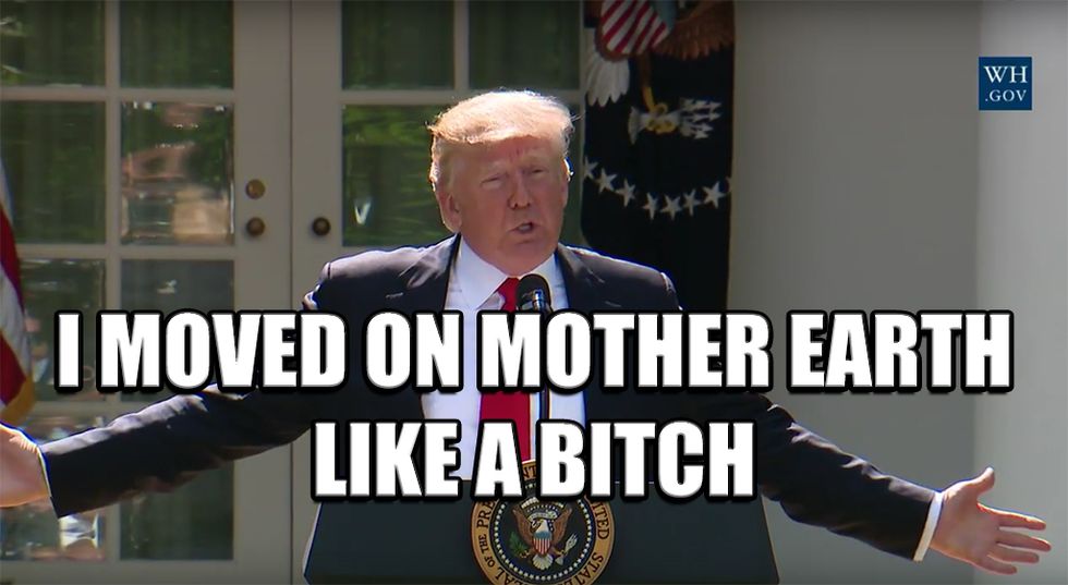 Trump Tries To Burn This Mother Down. Wonkagenda For Fri., June 2, 2017