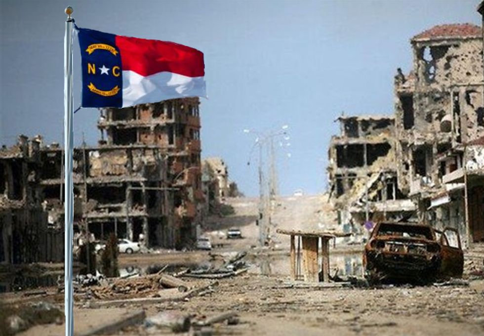 Democracy Experts: Sorry, North Carolina, You're Now A Third-World Failed State
