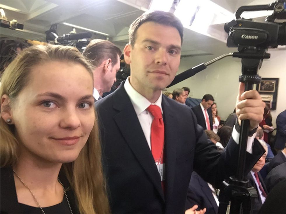 Trump Gives Press Pass To 'Alt-Right' Racist Frog Lunatic (We Mean Again)