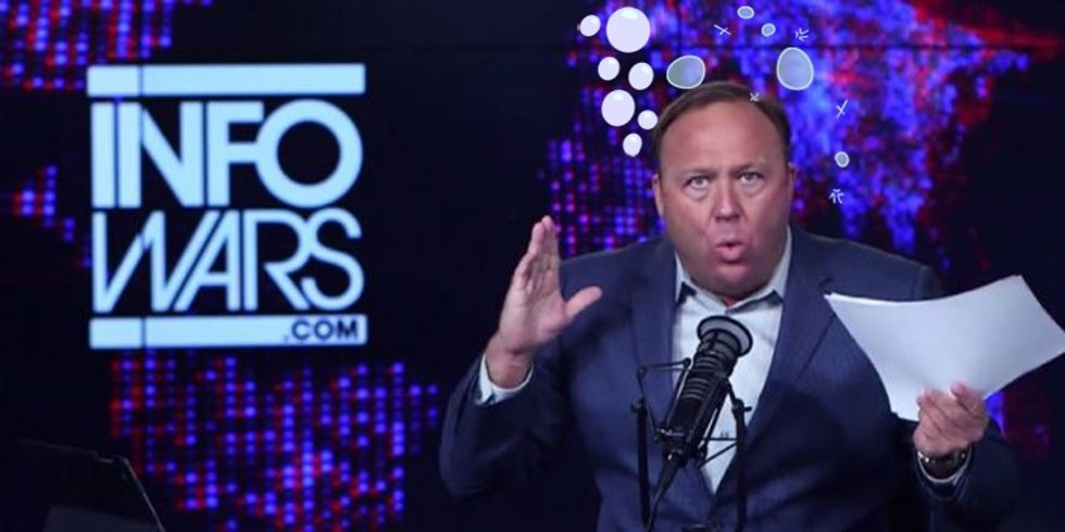 Alex Jones Sued By Greek Yogurt