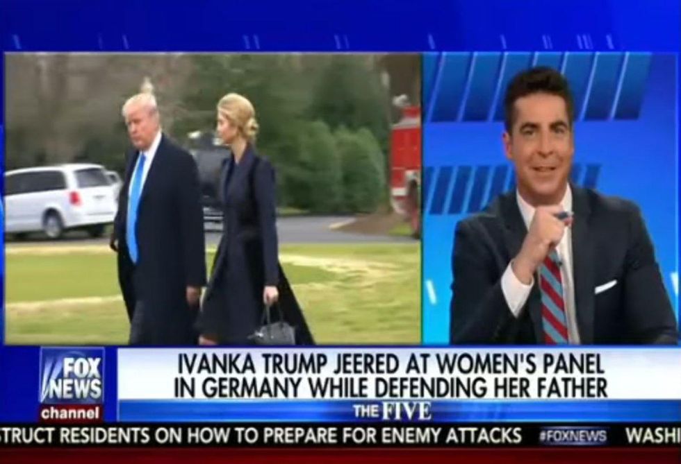 Fox Idiot: I Did Not Make A Blowjob Joke About That Woman, Ivanka Trump