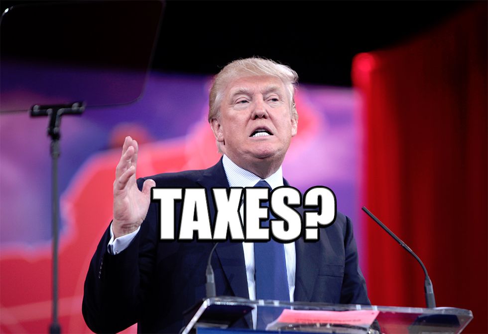 What Taxes? Trump Has No Taxes! Wonkagenda For Tues., April 18, 2017