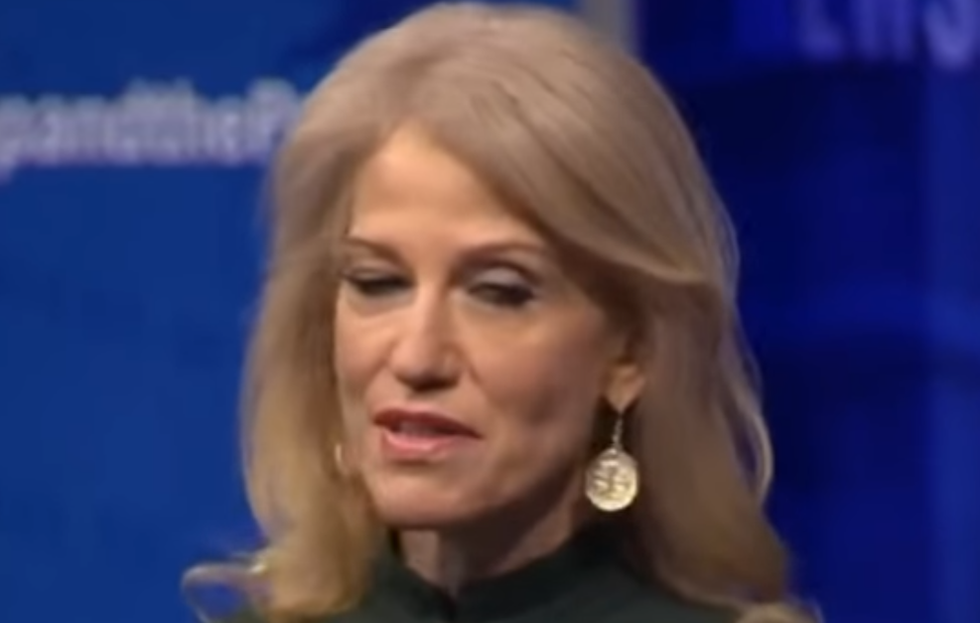 Kellyanne Conway Is Not Gaping Abyss Of Bald-Faced Lies From Hell, YOU ARE