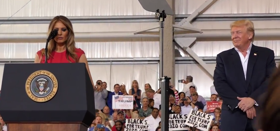 Thanks, Liberals, For Being INSANE AND MEAN About Melania Doing The Lord's Prayer