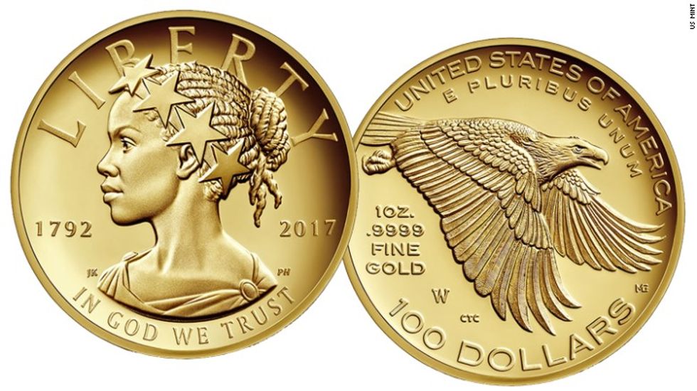 Fragile Internet Racists In Turmoil Over Black Lady Liberty Coin