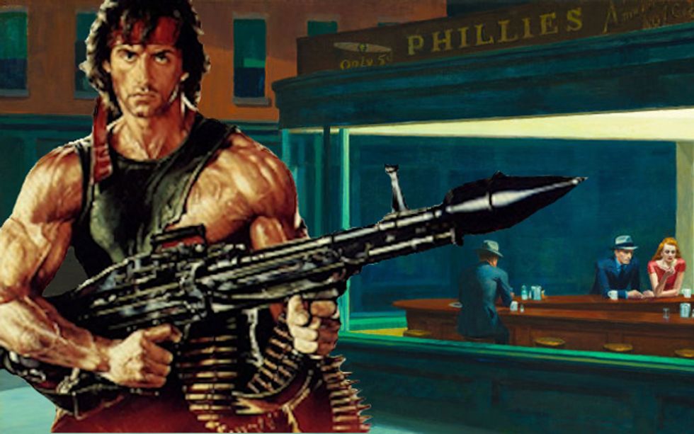Hey, How About Trump Appoints Sylvester Stallone To Run National Endowment For The Arts? Classy!