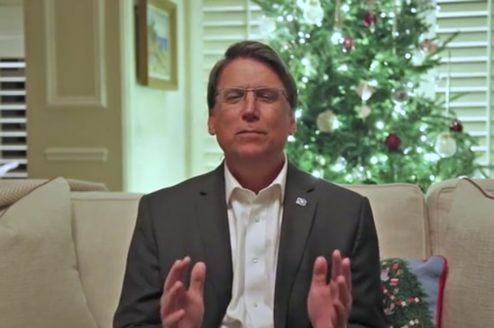 North Carolina Gov Pat McCrory Finally Concedes Election He Lost A Month Ago. It's A Christmas Miracle!