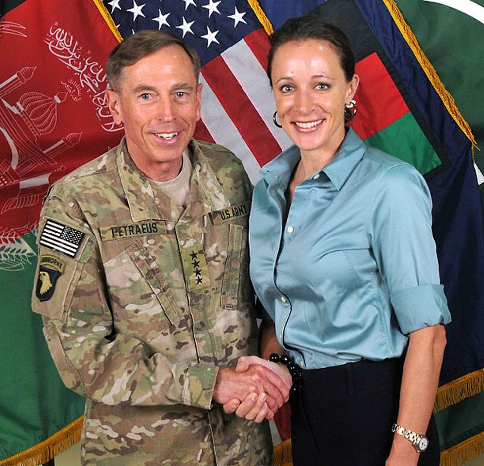 Adulterous Traitor Gen. David Petraeus Sorry For Sticking His State Secrets In His Girlfriend's Lady Hole