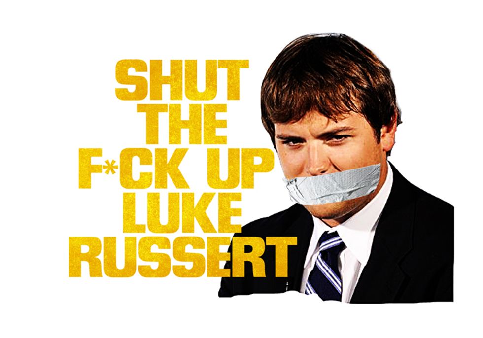 Shut the F**k Up, Luke Russert (And Chuck Todd Too)