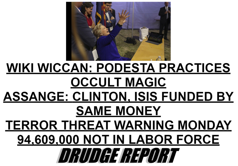 Somebody Replaced Matt Drudge's Heartworm Medication With Speed