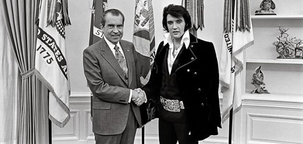 Your Weekend Nerdout: Yes, We'll Watch This Movie About Elvis Meeting Nixon