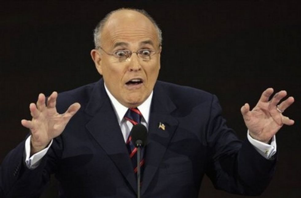 Rudy Giuliani: Hey, Did You Ever Notice Obama's Not One Of Us? If You Know What I Mean?