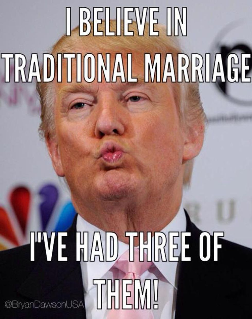 Donald Trump Thinks Gays Are Just Terrific, Unless He Doesn't. Who Even Knows?