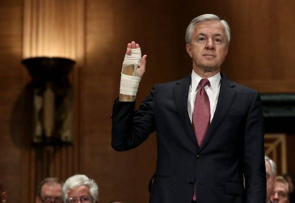Everybody So Mean To Poor, Criminal Wells Fargo. Thank God Mitch McConnell Is Making It Right!