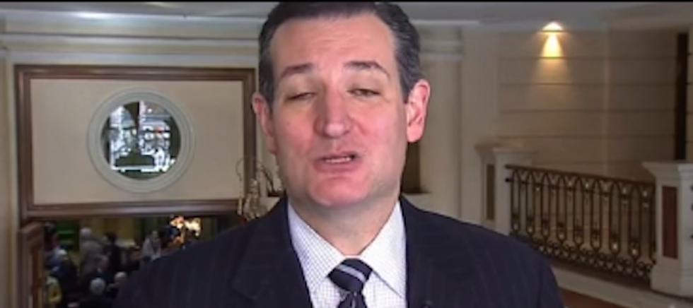 Ted Cruz Still Wants To Murder Federal Government, But After It Cleans Up Texas
