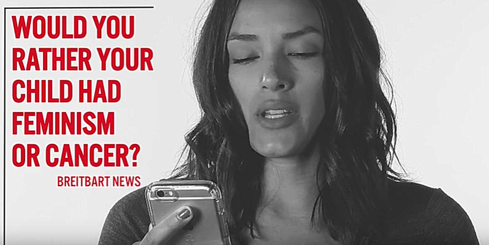 New Democratic Ad Is Just People Reading Gross Breitbart Headlines, Because Breitbart Is Gross