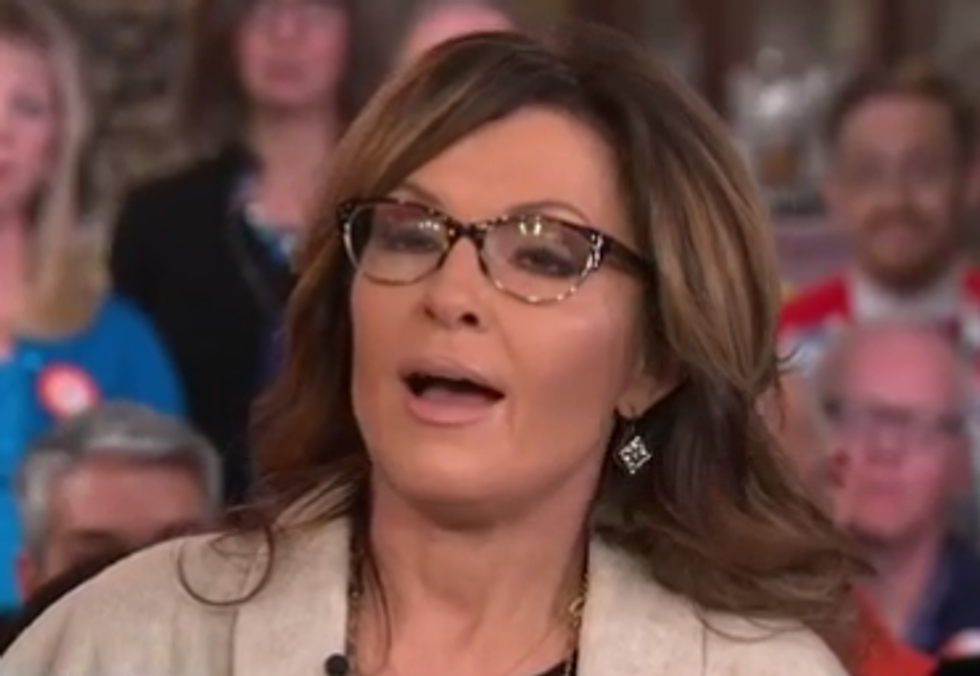 Sarah Palin Pretty Sure Donald Trump Not In The Tank For Lamestream Mexican Rapists