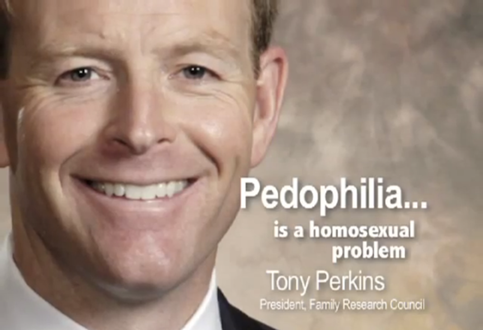 God Must Have Forgot To Tell Tony Perkins To Build An Ark For Latest Great Flood