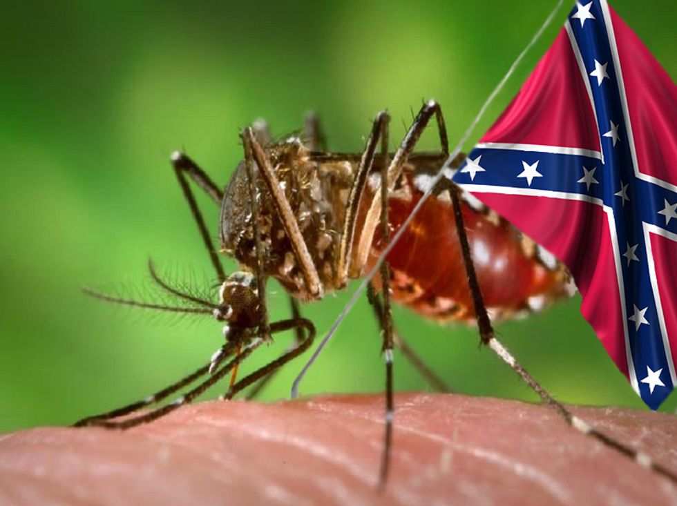 Republicans Poison Zika Funding Bill With Important Help For Confederate Flag, Cuts To Obamacare