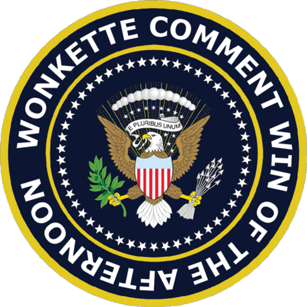 Your Wonkette Facebook Comment Of The Week Is Short, Sweet, Vulgar. Like US!