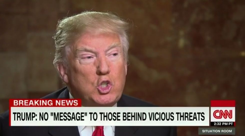 Donald Trump Doesn't See Why Death Threats To Terrible Journalist Are Such A Big Deal