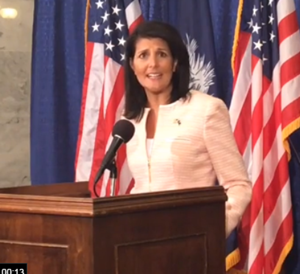 Gov. Nikki Haley Not Entirely Sure Why Y'all Gotta Be Such Bigots
