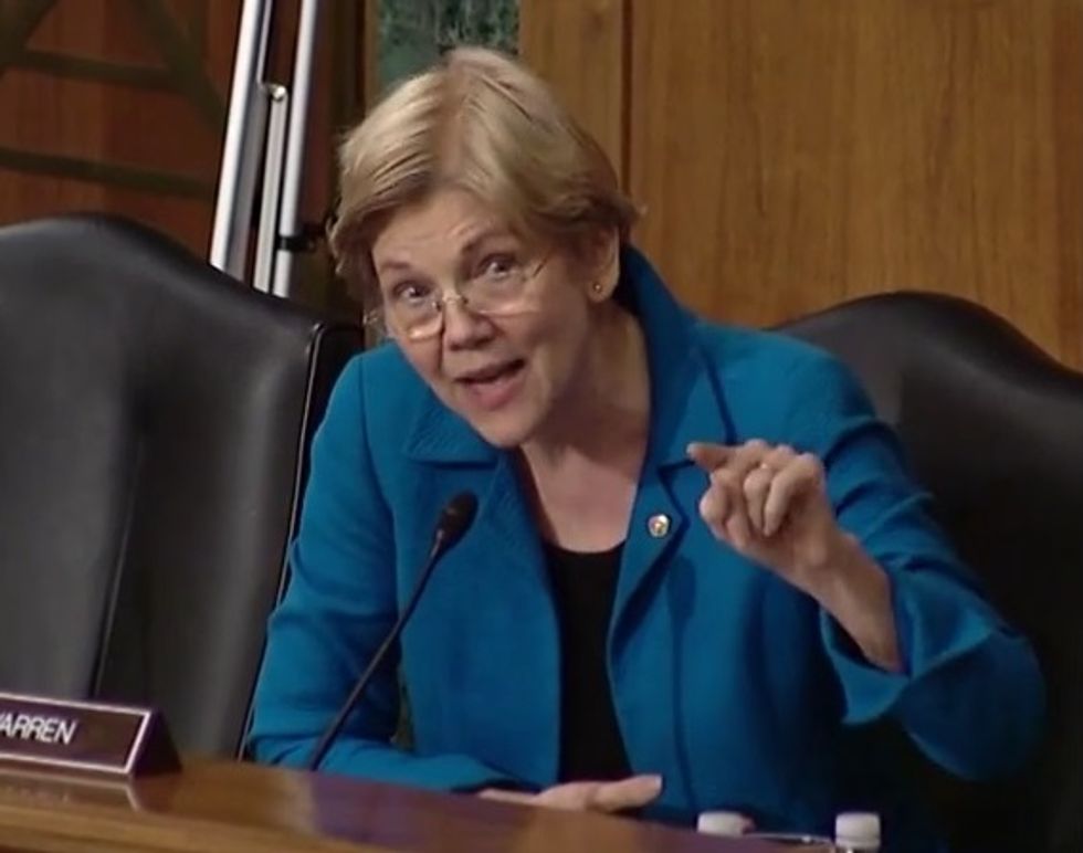 Watch Elizabeth Warren Rip A New One For Regulator Who Took A Nap During 2008 Meltdown