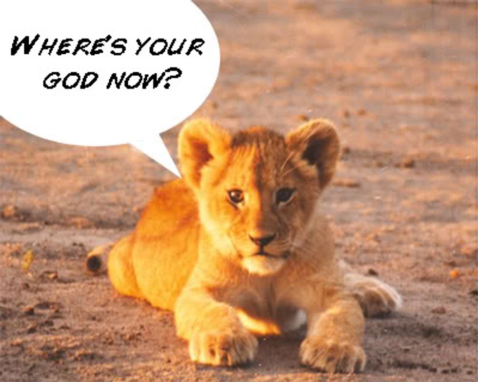 Christian Innkeepers Eated By Homosexual Lions, How Unfortunate