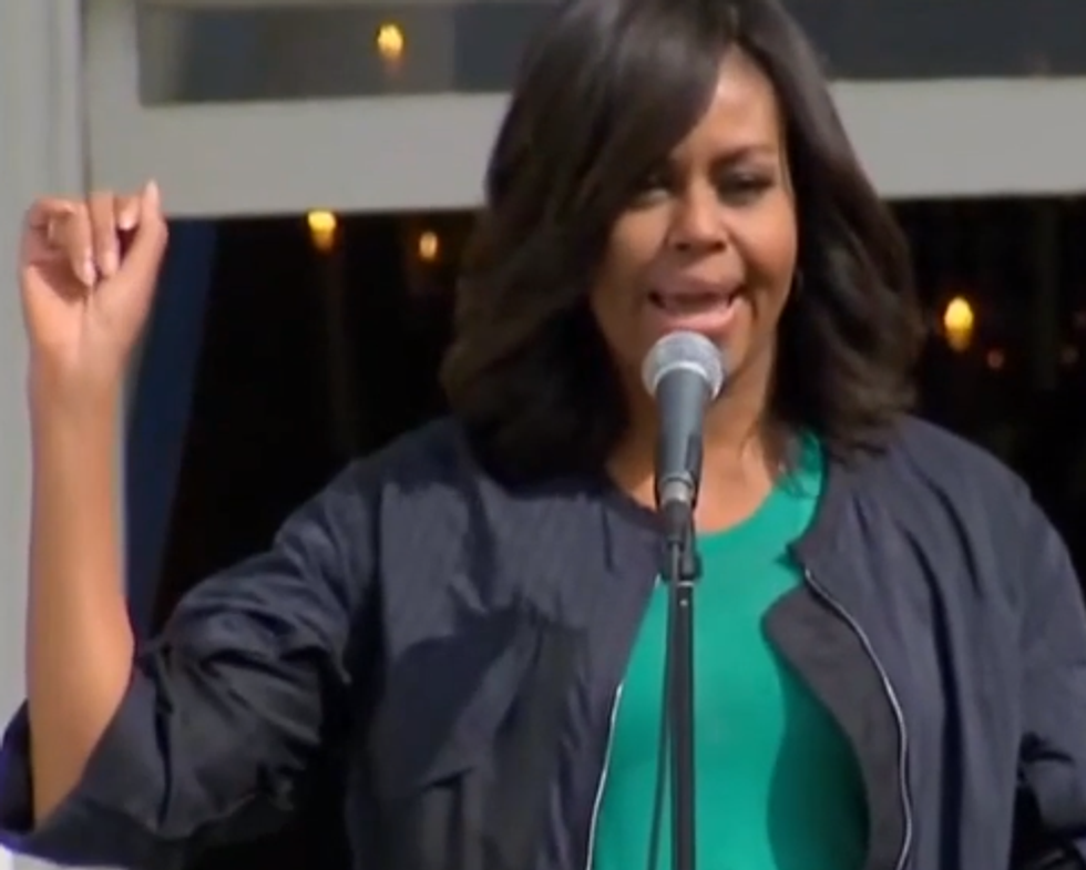 Michelle Obama Gives Way Better Nae Nae Than Hillary. Your Wonkette Dance Party!