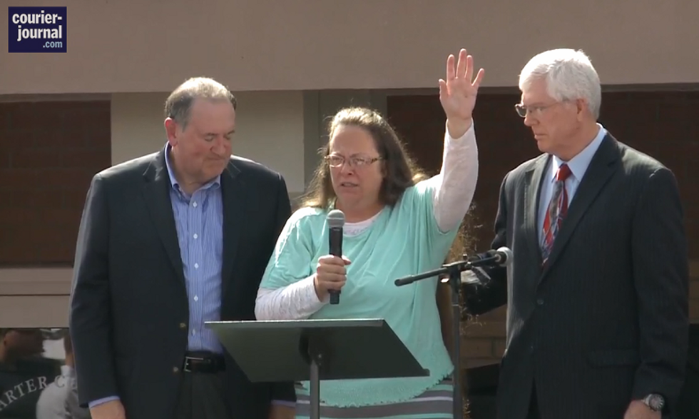 Now That Kim Davis Is Free, Time To Crucify The Heretics